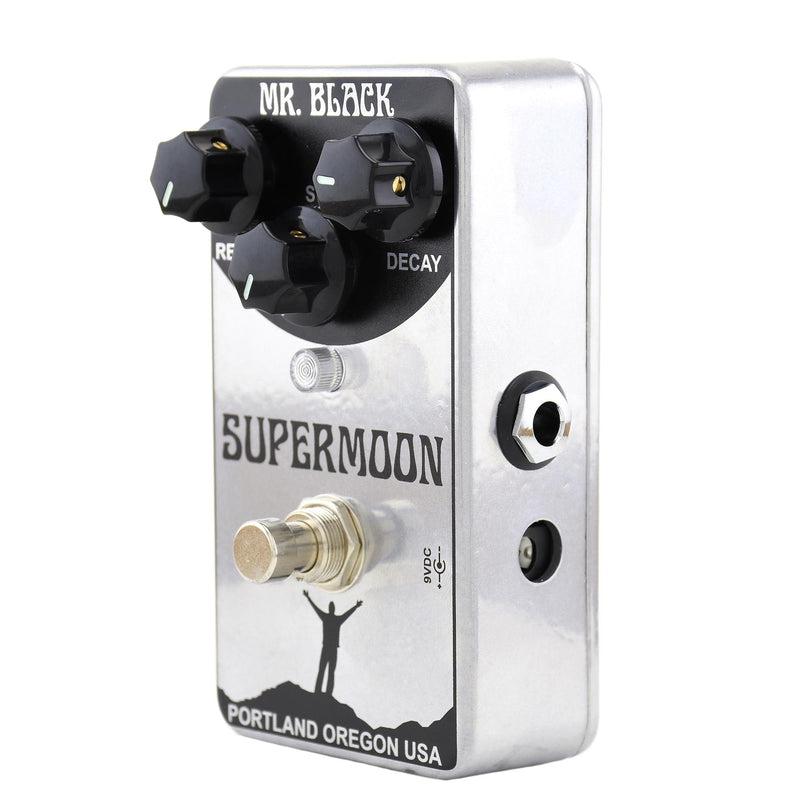 Mr. Black SuperMoon Chrome Reverb Pedal