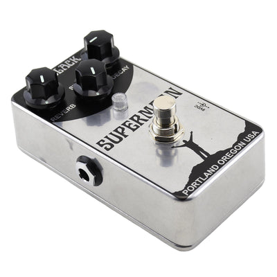Mr. Black SuperMoon Chrome Reverb Pedal