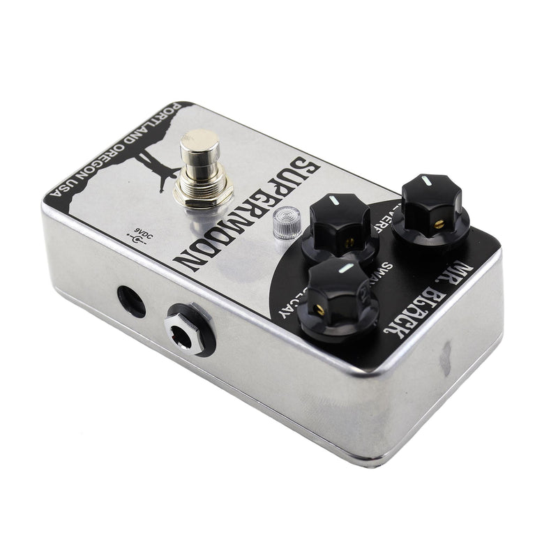 Mr. Black SuperMoon Chrome Reverb Pedal