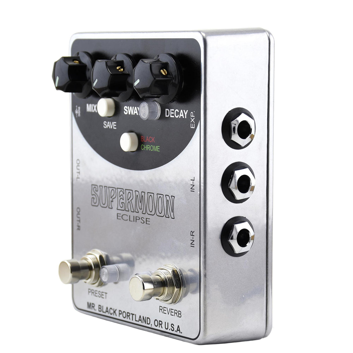 Mr. Black Supermoon Eclipse Reverb Pedal