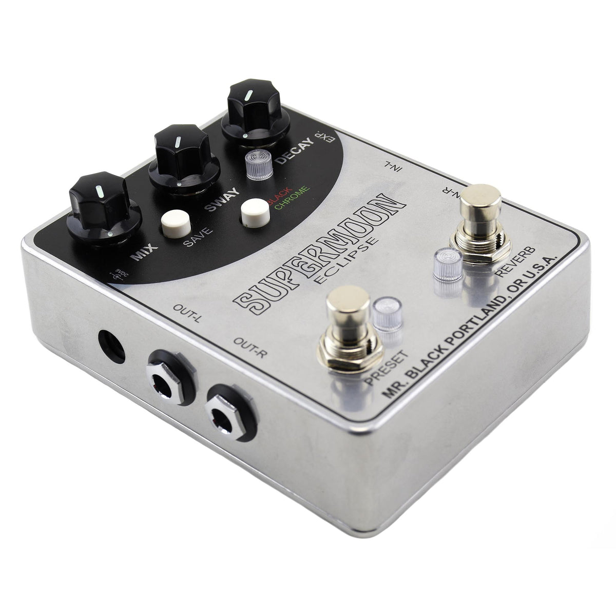 Mr. Black Supermoon Eclipse Reverb Pedal