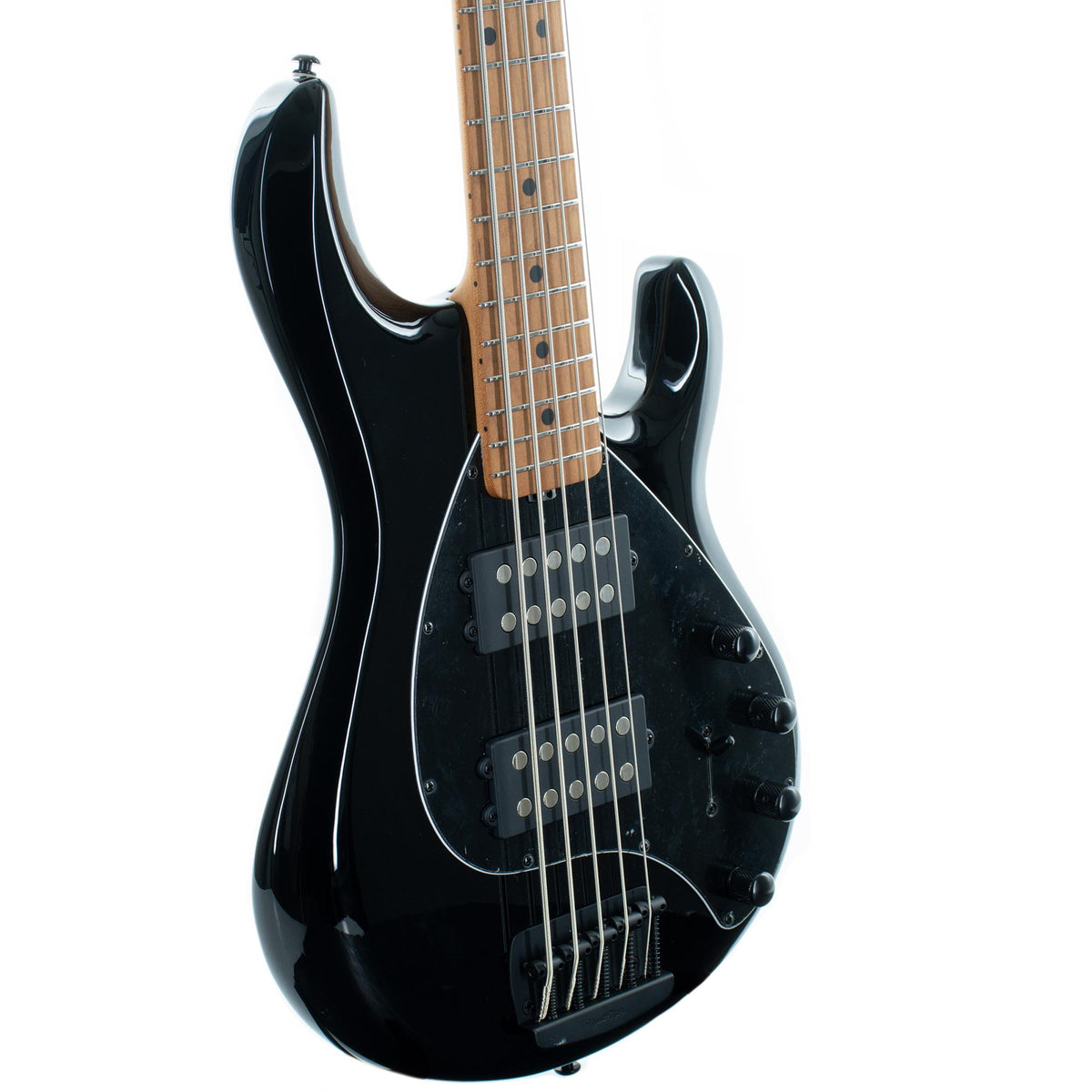 Music Man StingRay 5 Special HH Roasted Maple Neck, Black