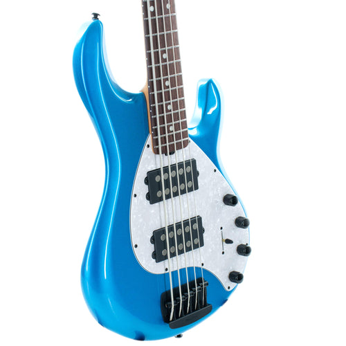 Music Man StingRay 5 Special HH Roasted Maple Neck, Speed Blue