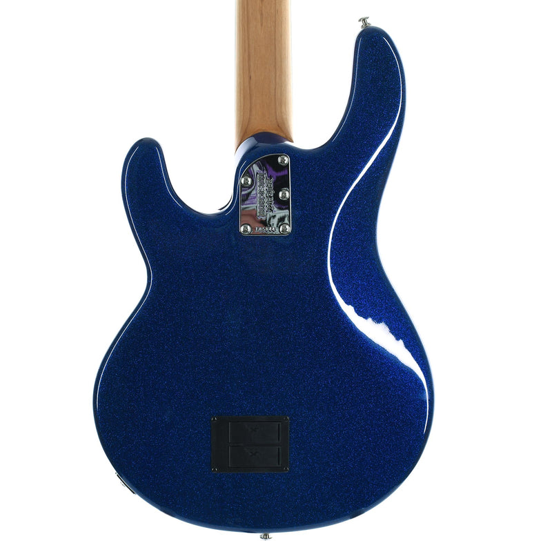 Ernie Ball Music Man StingRay Special Bass Ebony, Tectonic Blue Sparkle