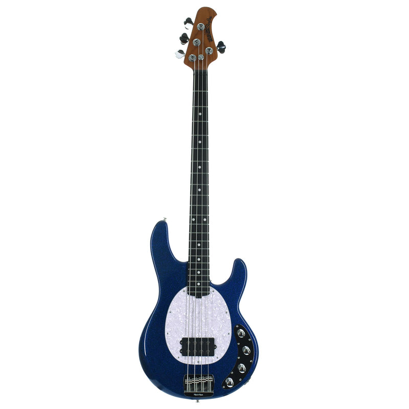 Ernie Ball Music Man StingRay Special Bass Ebony, Tectonic Blue Sparkle