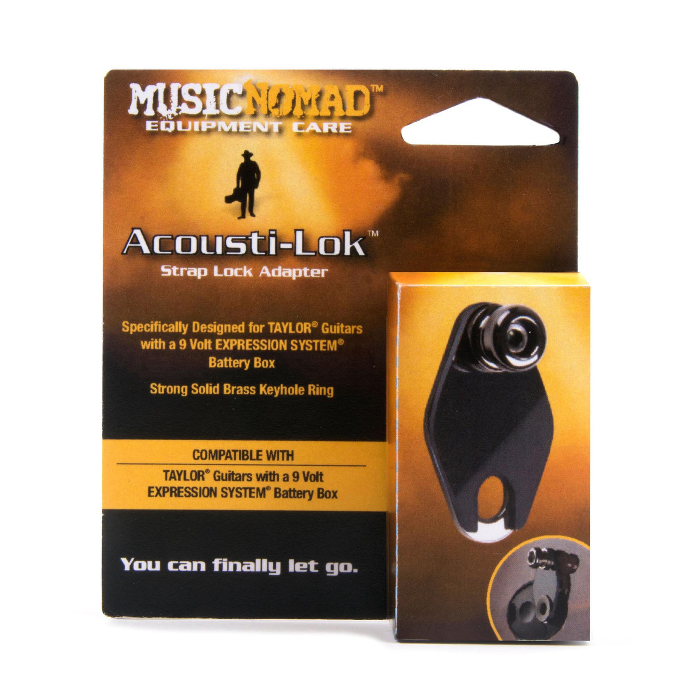 MusicNomad Acousti Lok Strap Lock Adapter