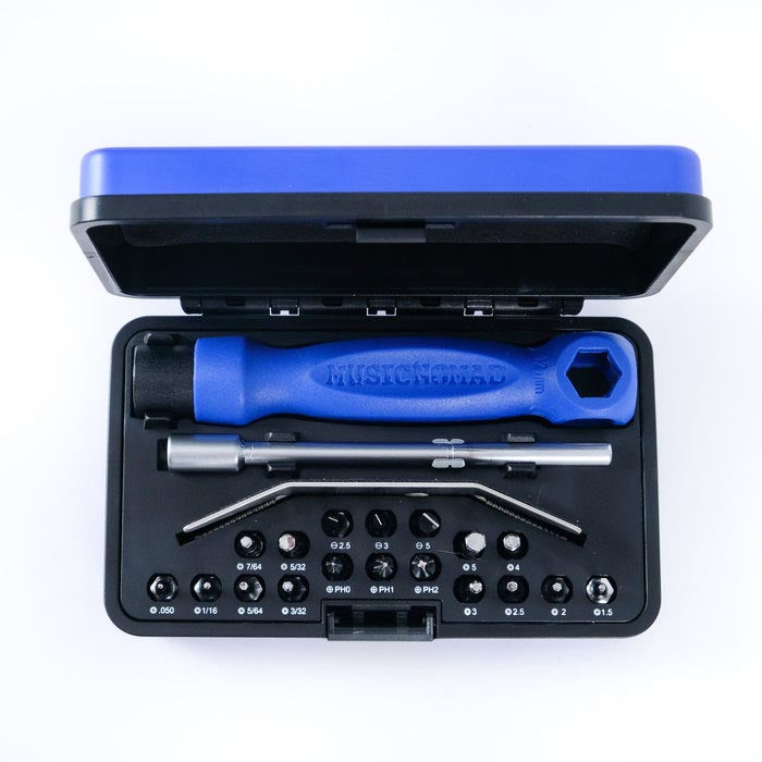 Music Nomad Premium Guitar Tech Screwdriver And Wrench Set