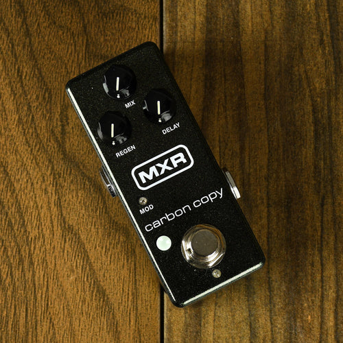 carbon copy pedal MXR Carbon Copy Mini Analog Delay Pedal