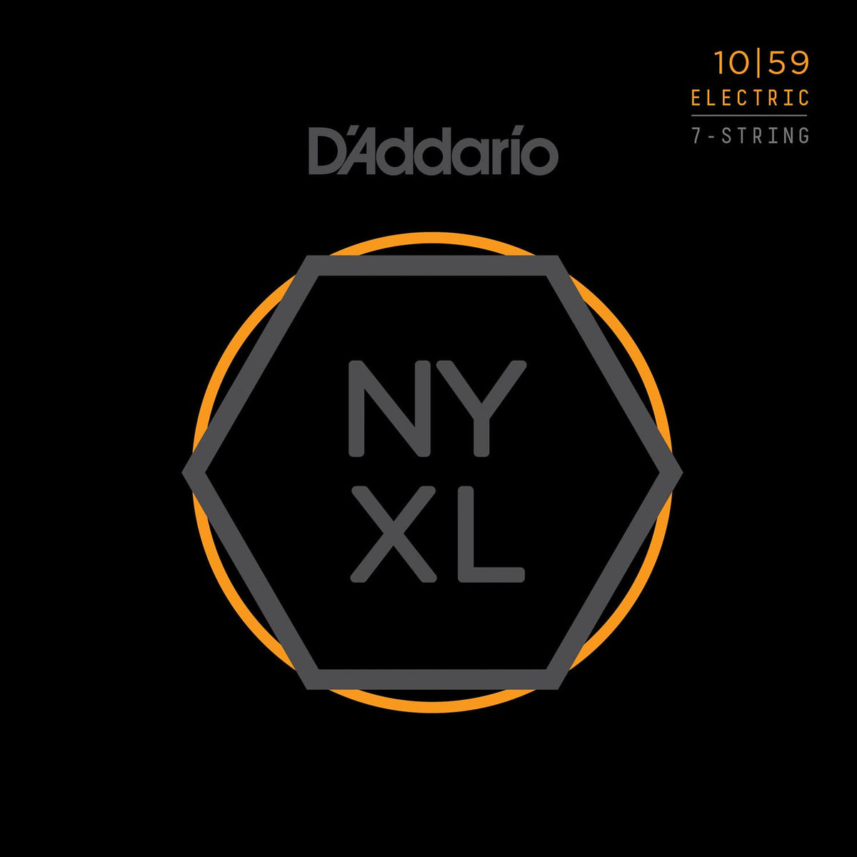 D'Addario 10-59 NYXL Regular Light 7-String Nickel Wound Electric Strings