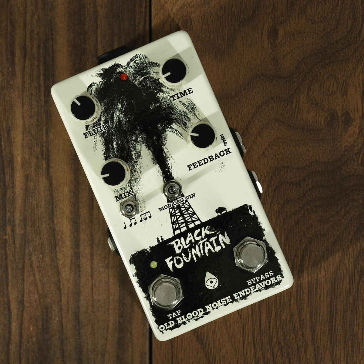 Old Blood Noise Black Fountain V3 Delay Pedal
