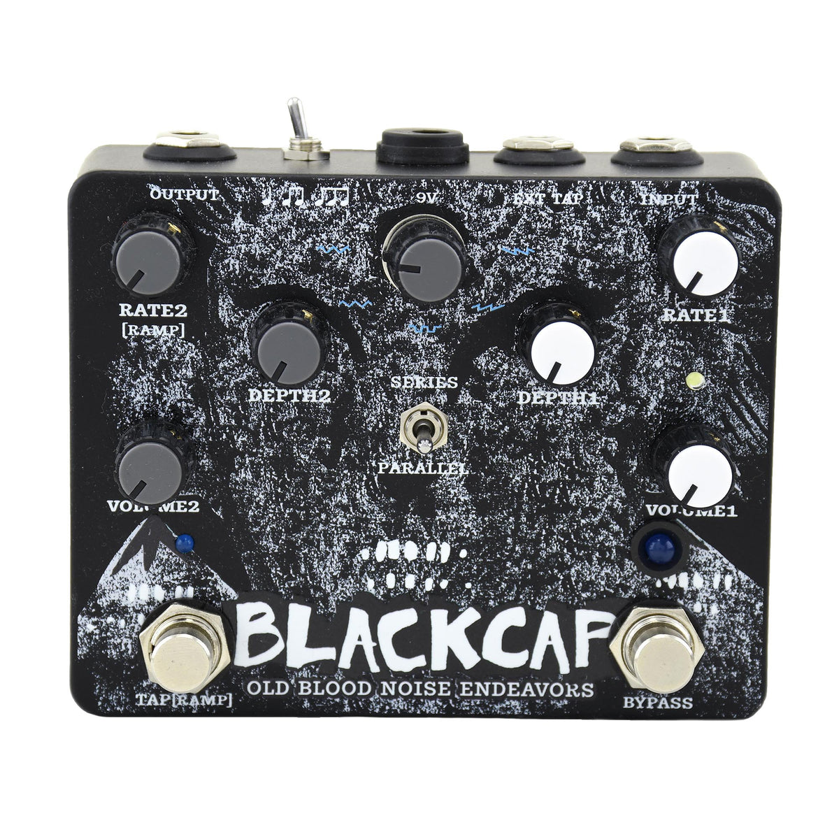Old Blood Noise Endeavors Blackcap Harmonic Tremolo Effect Pedal