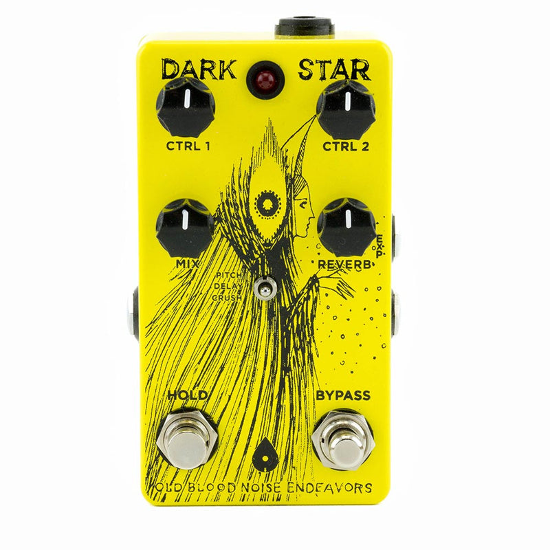 Old Blood Noise Dark Star Pad Reverb V2 - Yellow & Black