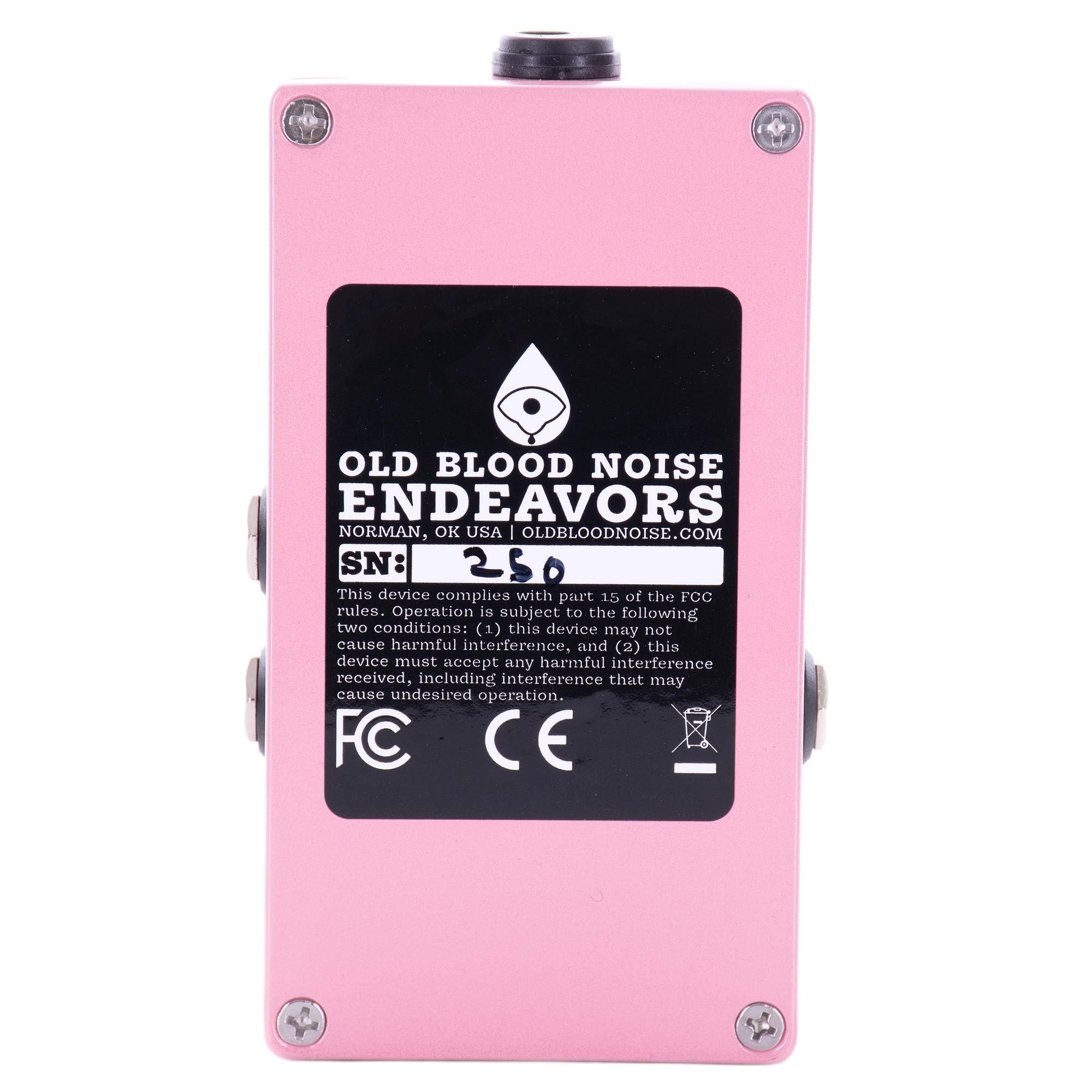 Excess v2 ギターエフェクター ピンク Old Blood Noise Excess V2 Distortion with Modulation Effect Pedal