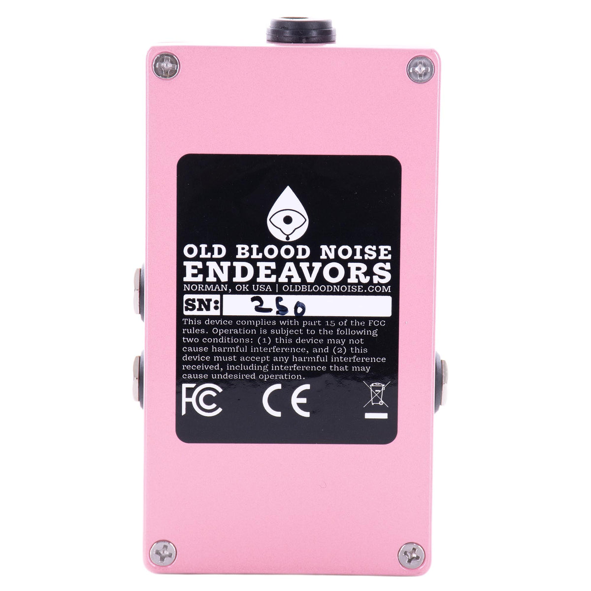 Old Blood Noise Excess V2 Distortion with Modulation Effect Pedal