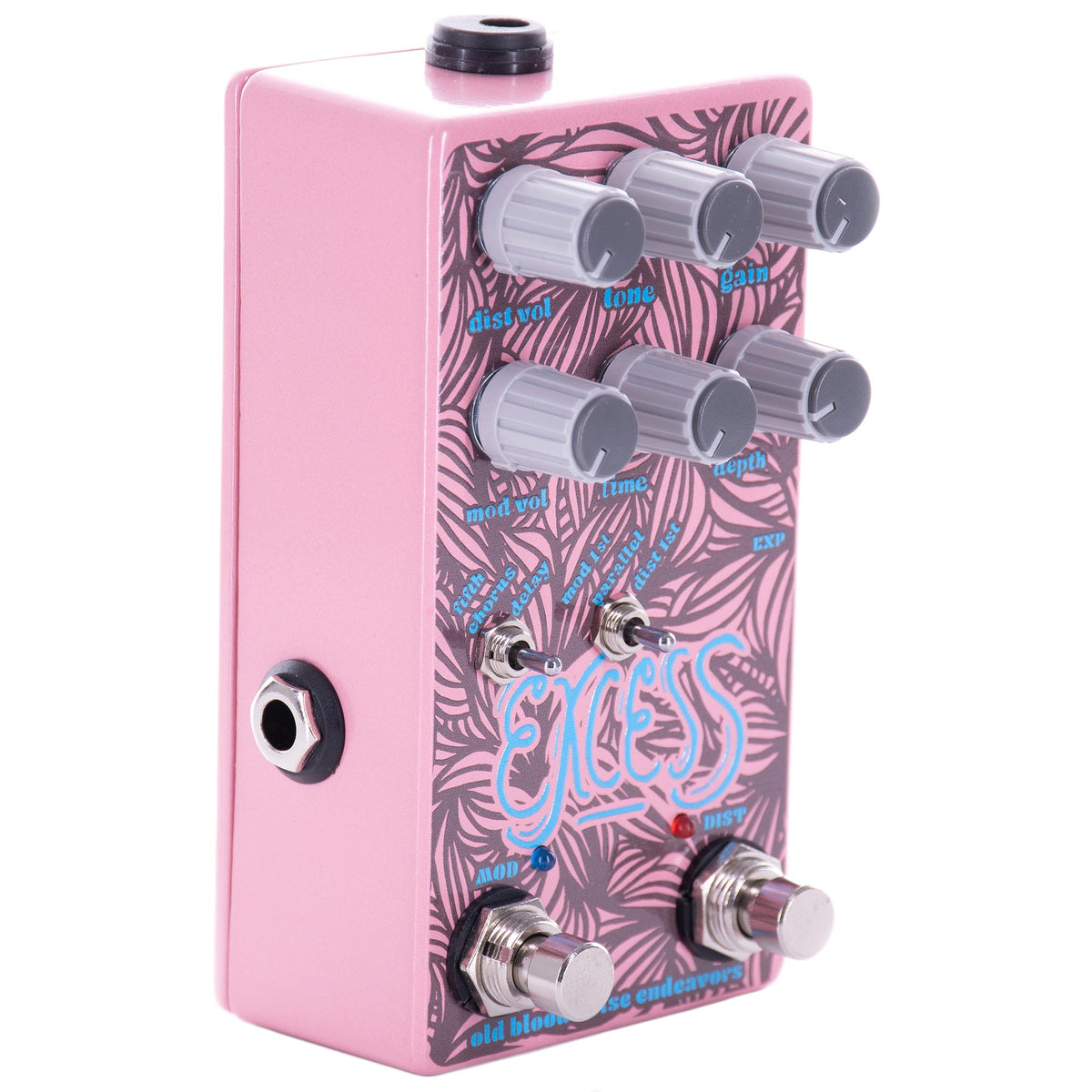 Old Blood Noise Excess V2 Distortion with Modulation Effect Pedal