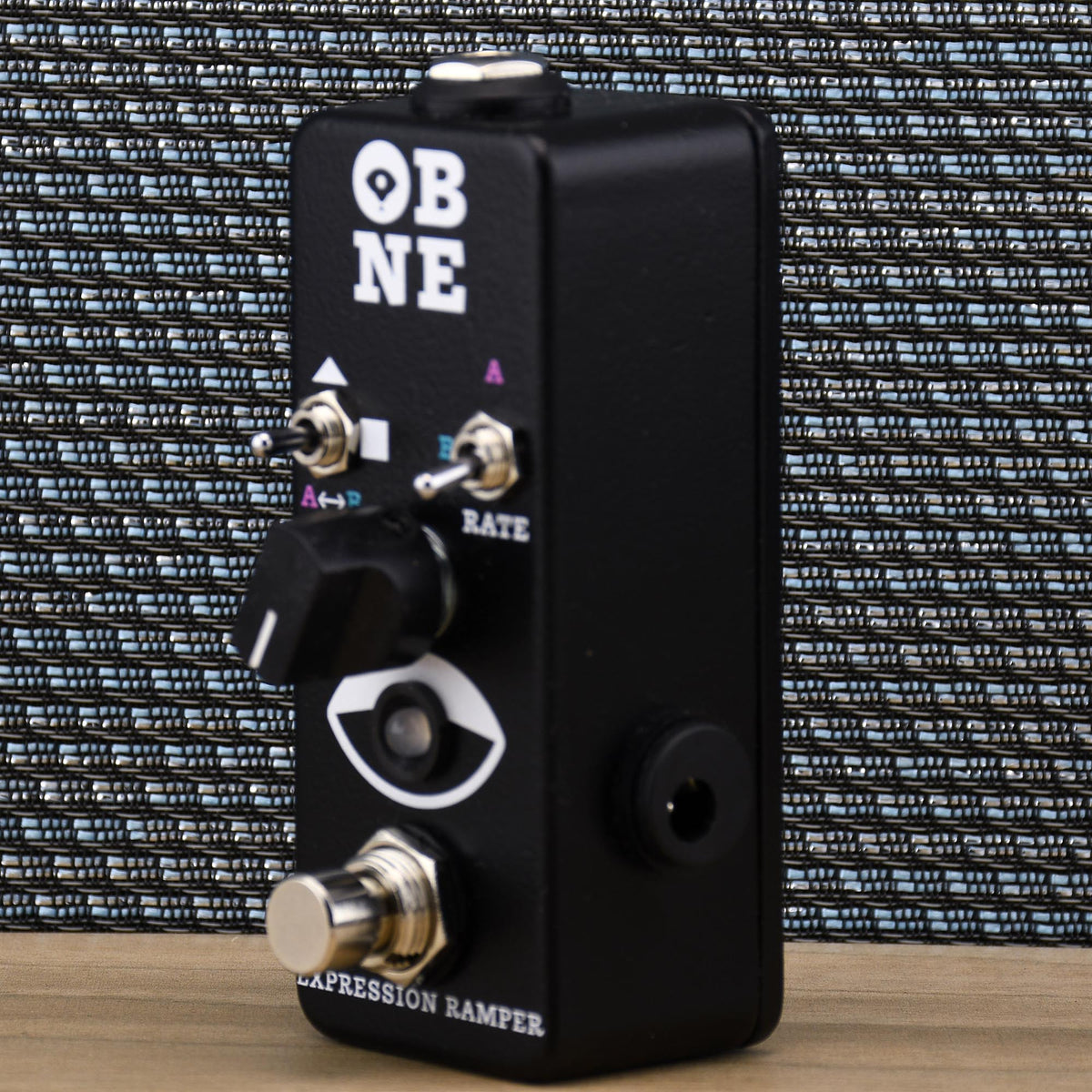 Old Blood Noise Expression Ramper, White On Black Russo Music Exclusive