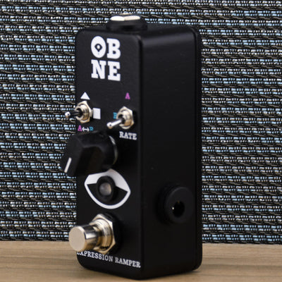 Old Blood Noise Expression Ramper, White On Black Russo Music Exclusive