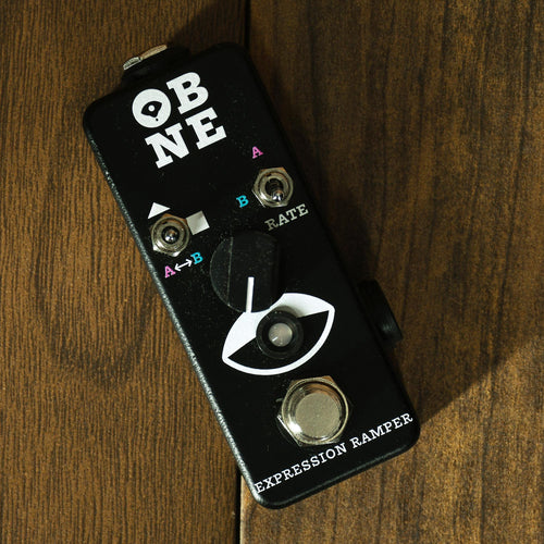 Old Blood Noise Expression Ramper, White On Black Russo