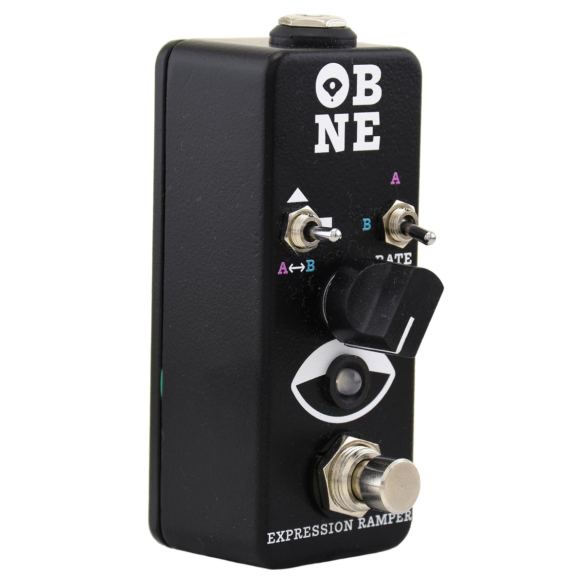 Old Blood Noise Expression Ramper, White On Black Russo Music Exclusive