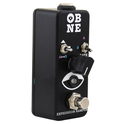 Old Blood Noise Expression Ramper, White On Black Russo Music Exclusive