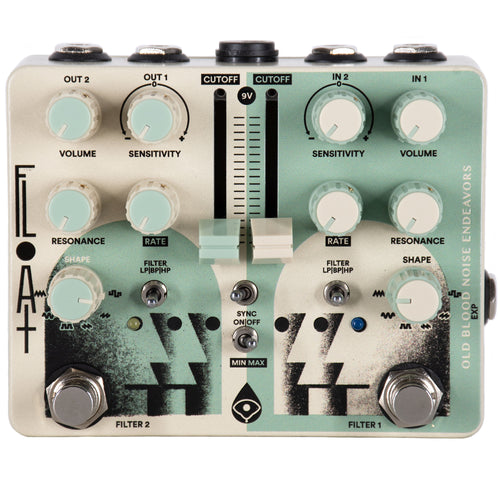 noise filter guitar pedal Old Blood Noise Float Dual Filter Effect Pedal