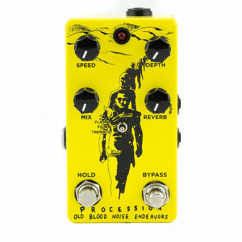 Old Blood Noise Procession Reverb V2 - Yellow & Black