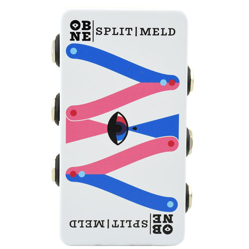 mono to stereo pedal Old Blood Noise Split Meld Passive Dual-Mono And Stereo Routing Pedal