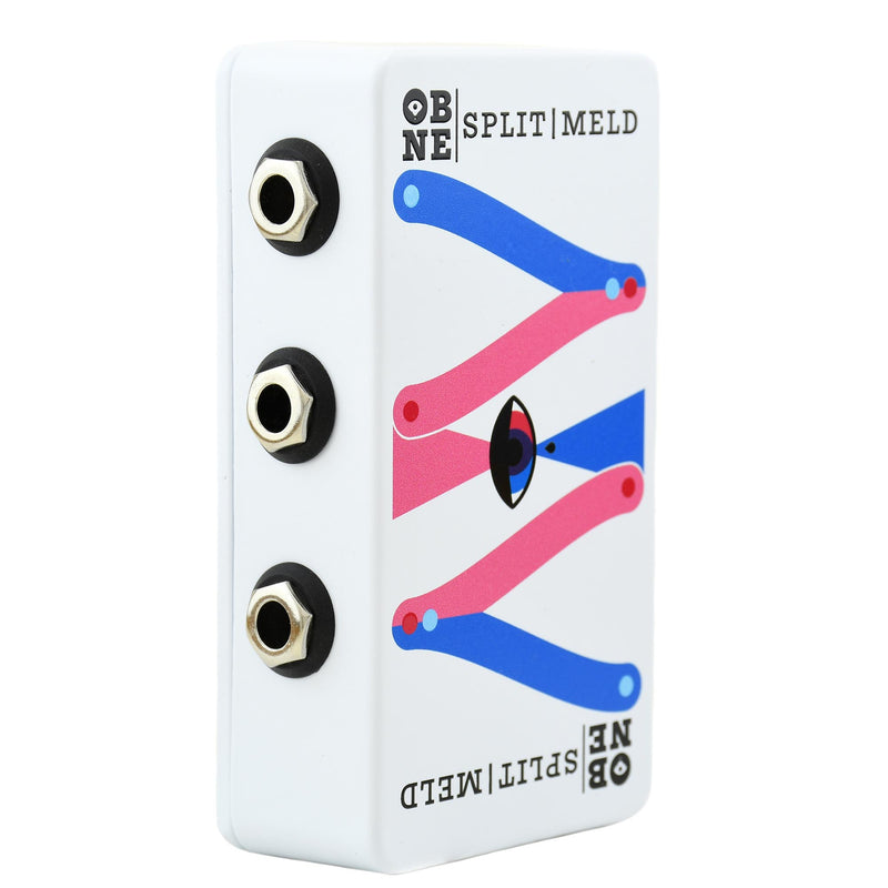 Old Blood Noise Split Meld Passive Dual-Mono And Stereo Routing Pedal
