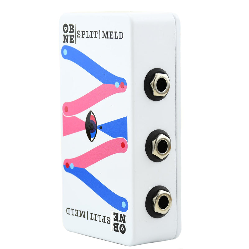 Old Blood Noise Split Meld Passive Dual-Mono And Stereo Routing Pedal