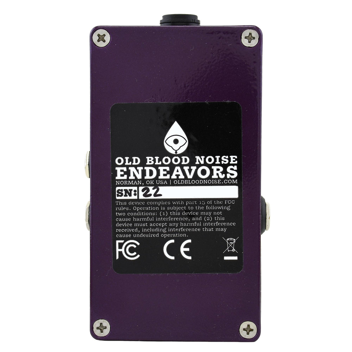 Old Blood Noise Endeavors Visitor Modulation Effect Pedal