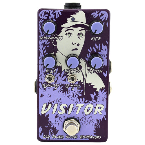 multi modulation pedal Old Blood Noise Visitor Modulation Pedal