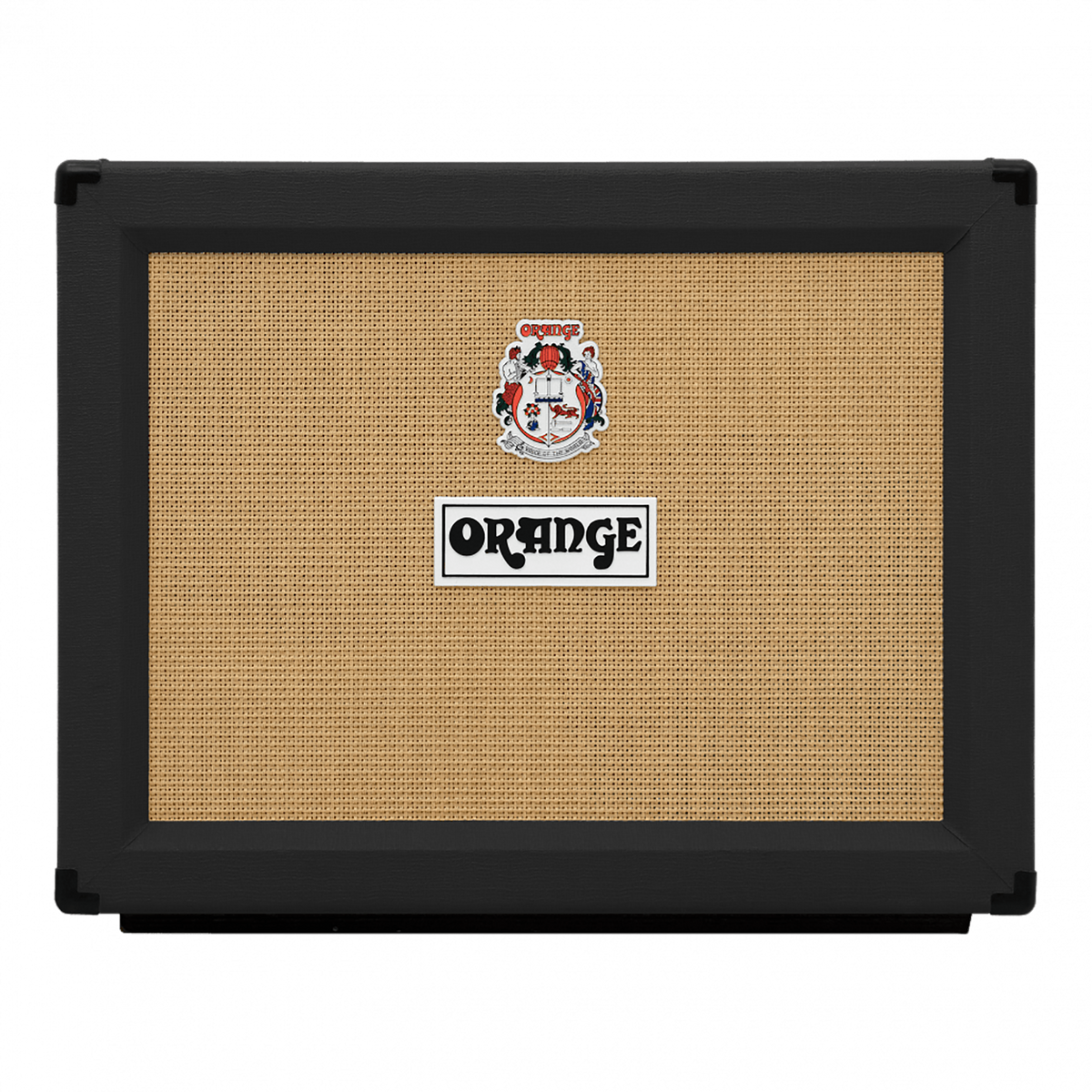 Orange 120 Watt 2x12" Open Back Speaker Cabinet Black Tolex