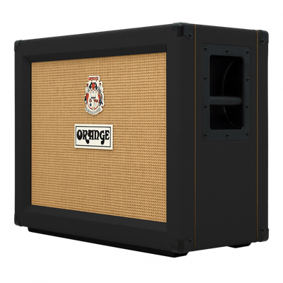 Orange 120 Watt 2x12" Open Back Speaker Cabinet Black Tolex