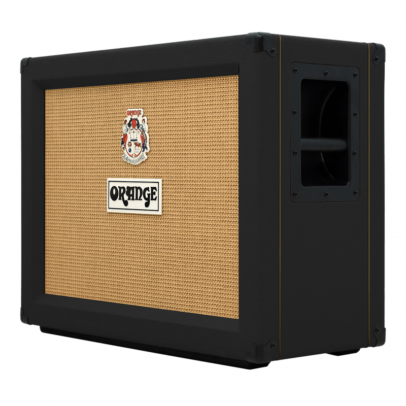Orange 120 Watt 2x12" Open Back Speaker Cabinet Black Tolex
