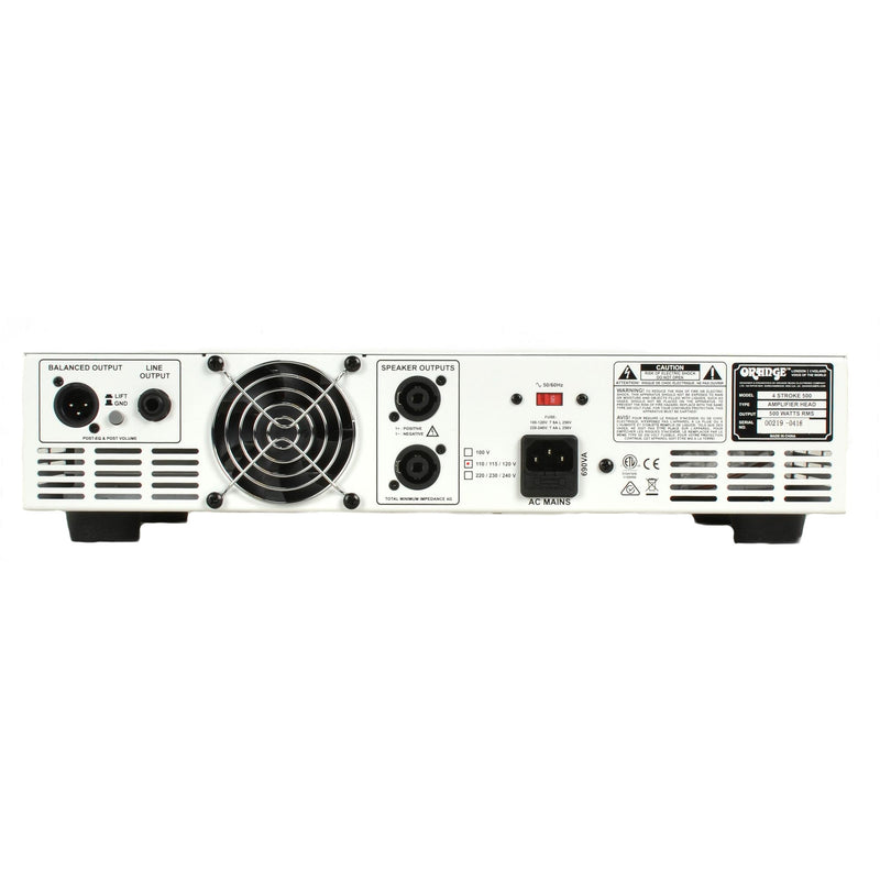 Orange 4 Stroke 500 Bass Head