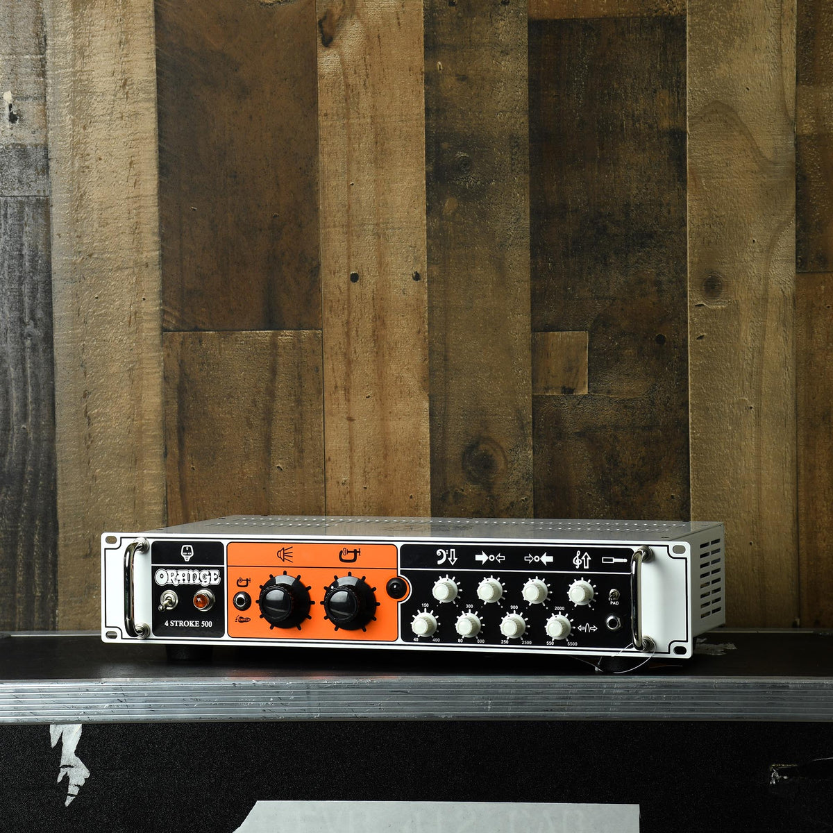 Orange 4 Stroke 500 Bass Head