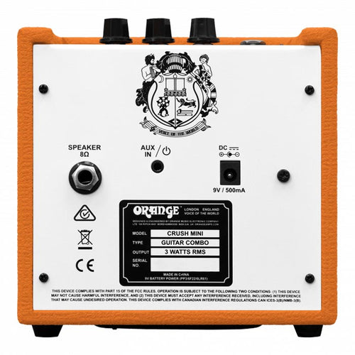 Orange Crush Mini 3 Watt Combo Amp