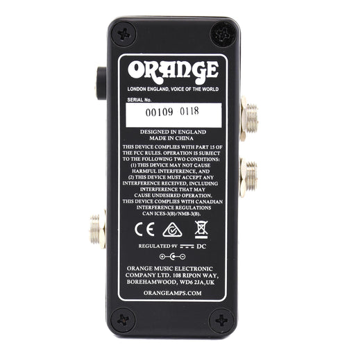 Orange Omec Teleport Interface Pedal