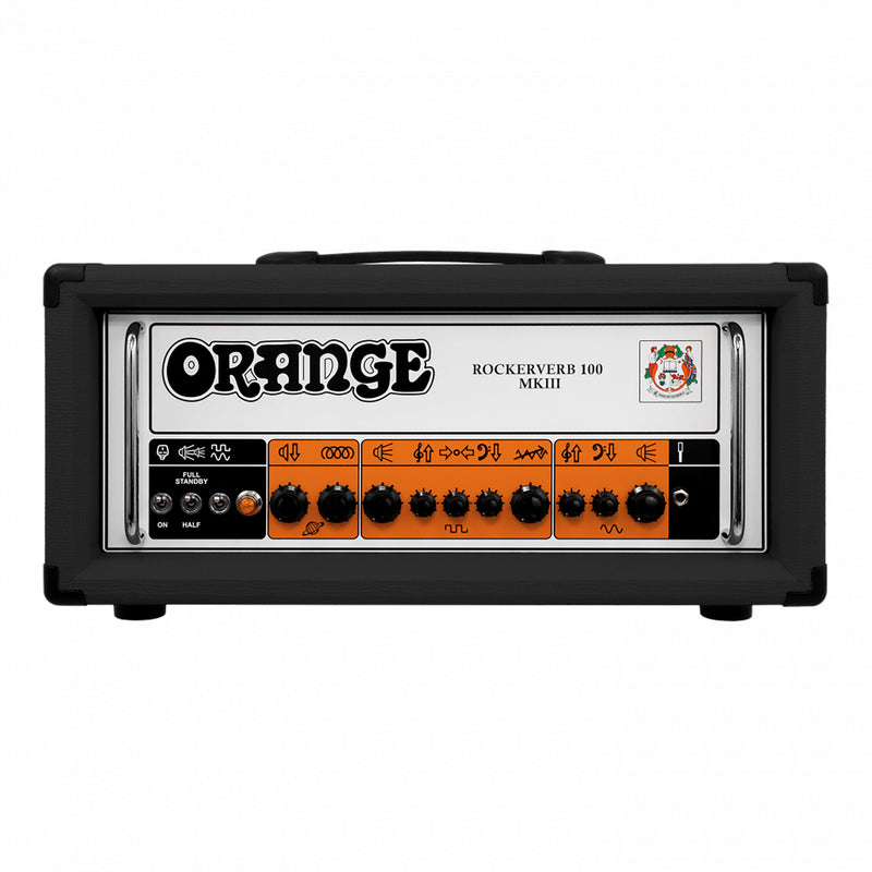 Orange Rockerverb 100 Mark III 100/70/50/30 Watt Amplifier Tube Head Twin Channel, Black