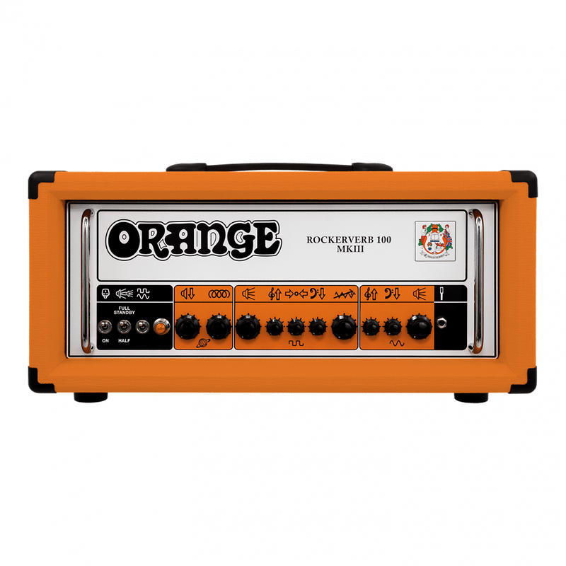 Orange Rockerverb 100 Mark III 100/70/50/30 Watt Tube Head Twin Channel