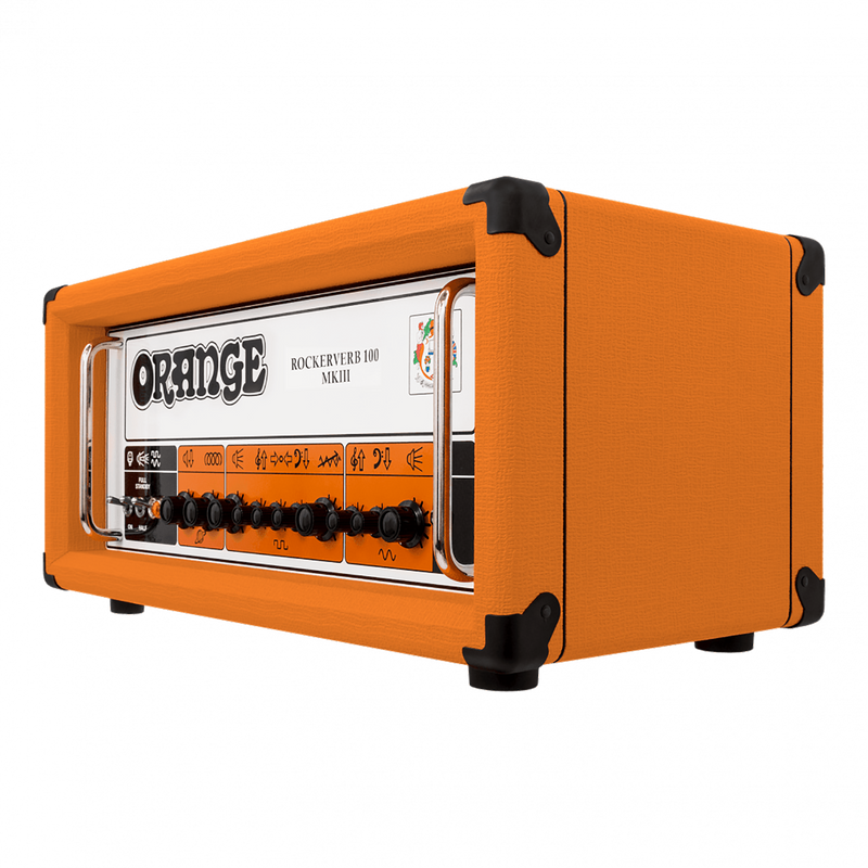 Orange Rockerverb 100 Mark III 100/70/50/30 Watt Tube Head Twin Channel