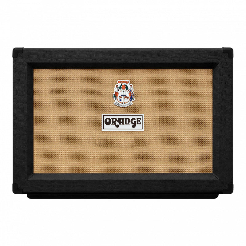Orange UK PPC212 2x12" Closed-Back Cabinet, Celestion Vintage 30 Speakers, 16 Ohm, 120 Watts, Black