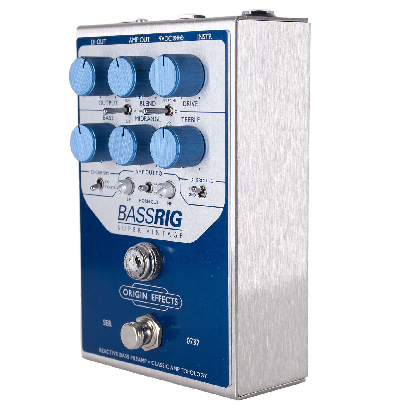 Origin Effects BassRig Super Vintage Bass Preamp Effect Pedal