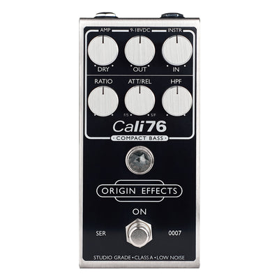 Origin Effects Cali76 Compact Bass '64 Black Panel