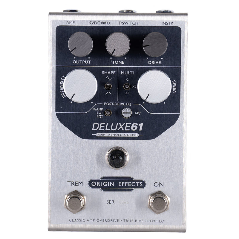 Origin Effects Deluxe61 Amp Tremolo & Drive Effect Pedal