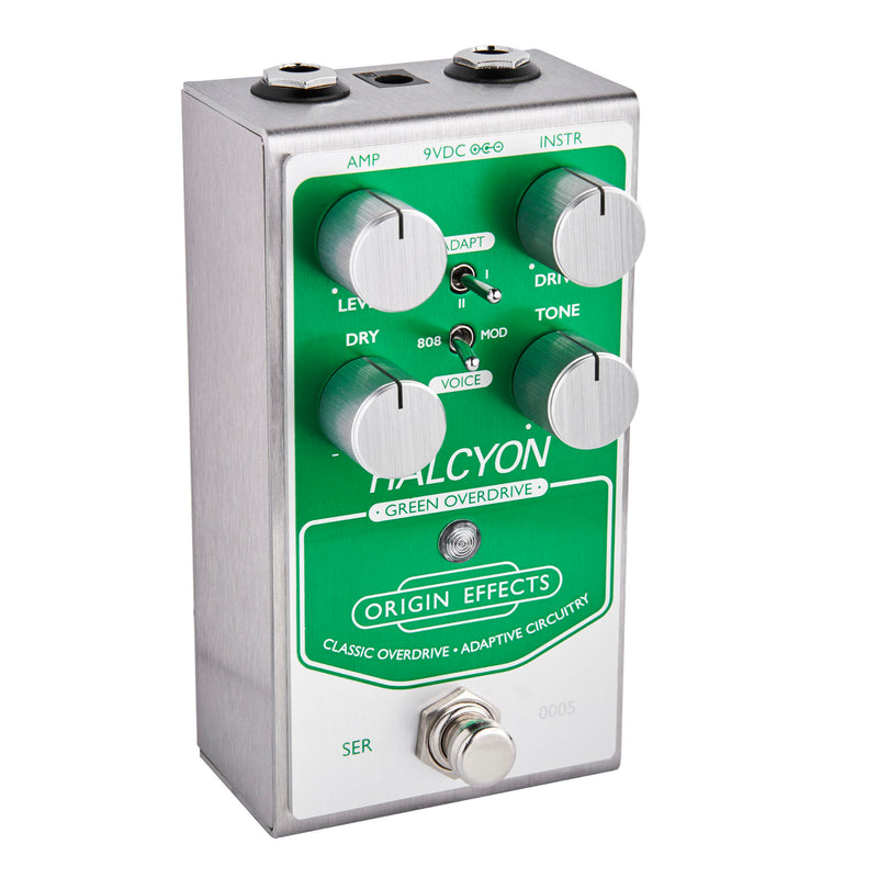 Origin Effects Halcyon Green Overdrive Effect Pedal