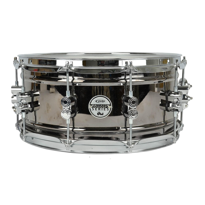 Pacific 6.5x14" Black Nickel Over Steel Snare