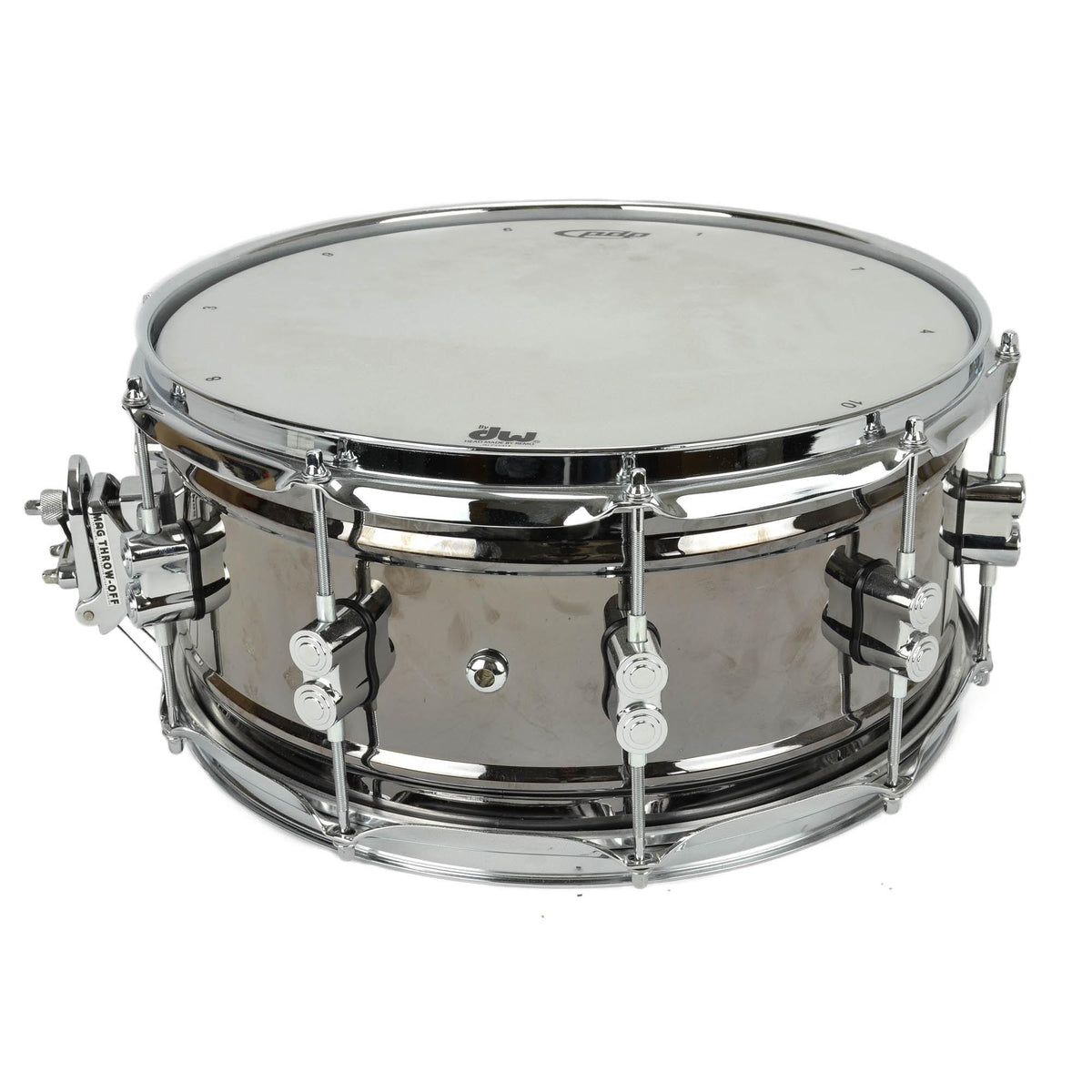 Pacific 6.5x14" Black Nickel Over Steel Snare