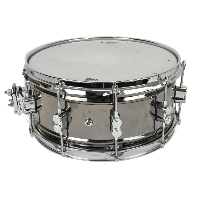 Pacific 6.5x14" Black Nickel Over Steel Snare