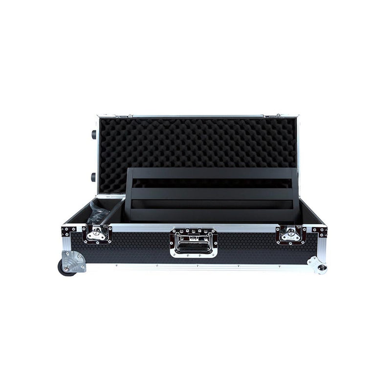 Pedaltrain JR Max With Wheeled Tour Case Black Honeycomb